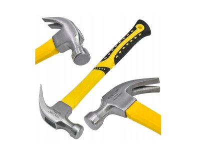 45298 tesarske a pokryvacske kladivo ocelove 250g s plastovou rukojeti
