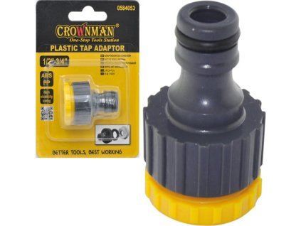 Záhradný hadicový adaptér 1/2`` x 3/4``
