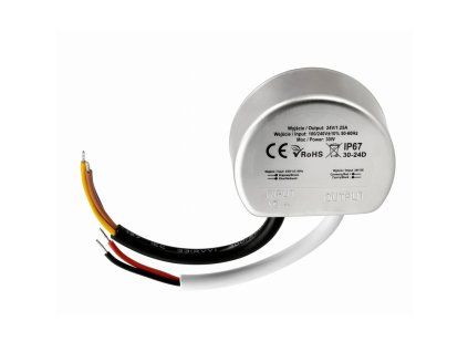 Zdroj do krabice 24V 30W IP67