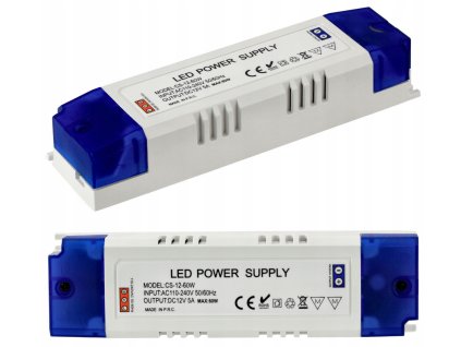 23730 51184 zdroj pro led nabytek 12v 60w 5a ip20