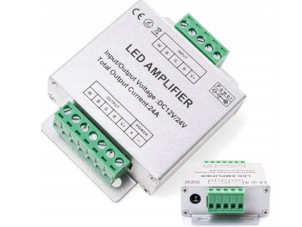 51061 zesilovac pro rgbw led pasek 24a 288w ip20