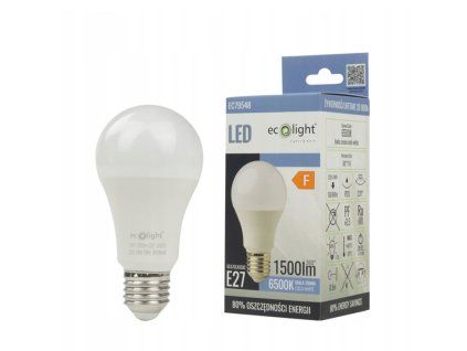 Žiarovka E27 A60 15W CW Eco Light