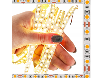 LED pásik 12V - 9,6W/m - IP20 - 1M - neutrálna farba