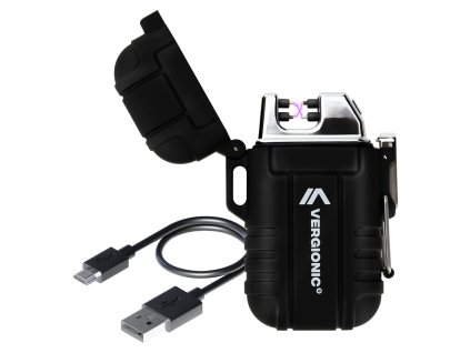 Plazmový zapaľovač, vodeodolný, USB + kábel