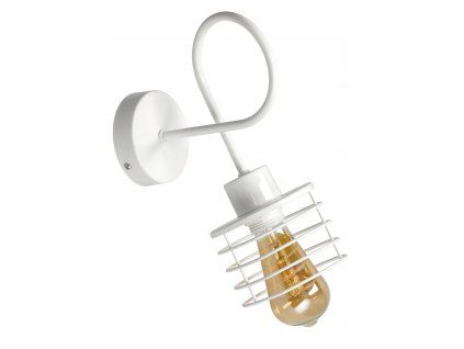 LED nočné svetlo na stenu E27 - biela