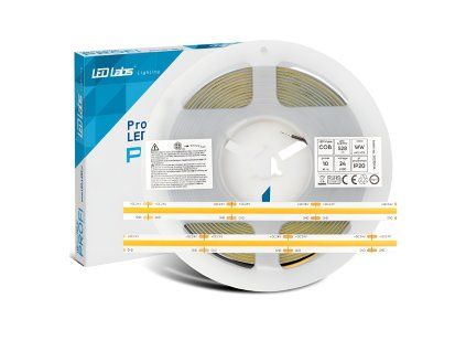 LED pásik 24V COB 50W 5m teplá farba 3000K