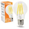 38704 led zarovka e27 a60 10w neutralni bila