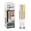 38620 led zarovka g9 7w neutralni bila