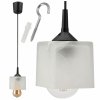 39627 zavesna lampa 1xe27 cube white