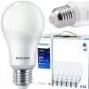 52141 12x led zarovka philips e27 8w 806lm 4000k