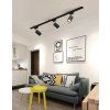52222 3 bodove svitidlo lamp spot gu10 max cerne