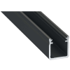 46618 46618 hlinikovy profil led lumines typ y cerny elox 2 02m