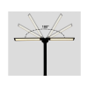 LED dvojitá stolná lampa 8W - BRUSEL