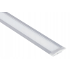 LED eloxovaný hliníkový profil zapustený 1m - sada