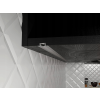 LED eloxovaný hliníkový profil zapustený 1m - sada