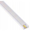 LED hliníkový profil 2m biely prisadený - sada