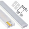 48778 48778 led hlinikovy profil 2m bily prisazeny sada