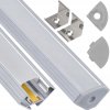 48811 48811 led hlinikovy profil rohovy 1m bily sada