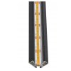 48817 3 48817 3 led hlinikovy profil rohovy 1m cerny sada