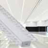 LED hliníkový profil zapustený 1m - sada