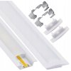 48793 48793 led hlinikovy profil zapusteny 1m bily sada
