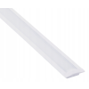 LED hliníkový profil zapustený 2m biely - sada