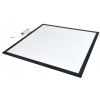 LED panel čierny 60 x 60cm - 50W - 4700Lm - neutrálna biela