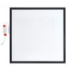 LED panel čierny 60 x 60cm - 50W - 4700Lm - neutrálna biela