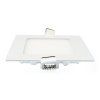 LED panel štvorcový 120x120x20mm vstavaný - 6W - 230V - 390Lm - studená biela