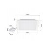 17031 3 47533 3 led panel zapusteny ctvercovy philips 12w 1200lm 4000k bila