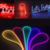 LED pásik 12V vodotesný 1m NEON - zelená