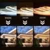 39669 39669 led pasek cob 10w m 12v ip20 5m tepla bila
