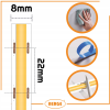 LED pásik COB Neon 12V - 480D - 9W/m - IP20 - 990lm - 5m - neutrálna farba