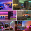 LED pásik RGB Neon COB 12V - 450D - 15W/m - IP20 - 1m