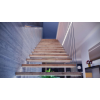 LED profil LUMINES typ D biely lakovaný 1m