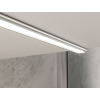 LED profil LUMINES typ D strieborný elox 1m