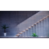 LED profil LUMINES typ X surový 1m