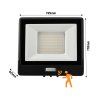 LED reflektor MASTER - 50W - IP65 - PIR - neutrálna biela