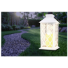 LED solárny záhradný lampáš biely 2V 35MA