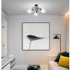 LED stropná lampa LOFT - 3xE27 - CUBE WHITE