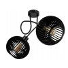 47680 47680 led stropni svitidlo 2xe27 drevene cerne