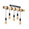 44446 44446 led zavesne stropni svitidlo 5x e27 loft