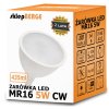 23637 23637 led zarovka 12v mr16 5w 435 lm studena bila