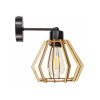 31896 nastenna lampa kinkiet e27 diamant cerna
