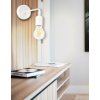 37943 2 nastenne svitidlo led loft e27 bila