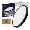 44209 prisazeny led stropni panel 12w 860lm kulaty cerny nw