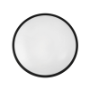 Prisadený LED stropný panel 12W 860lm Okrúhly čierny NW