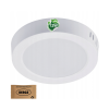 Prisadený okrúhly LED panel 12W - 1320lm - neutrálna farba