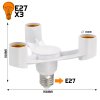 38422 1 redukce pro led e27 3xe27 siroka