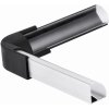 38539 rohovy konektor cerny pro rohovy hlinikovy profil led